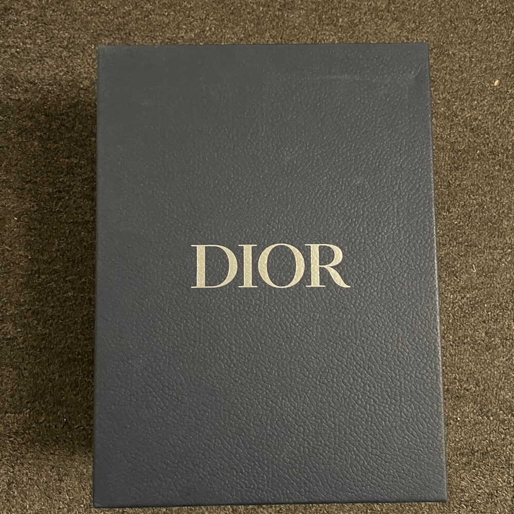 Dior Navy Blue Textured Box